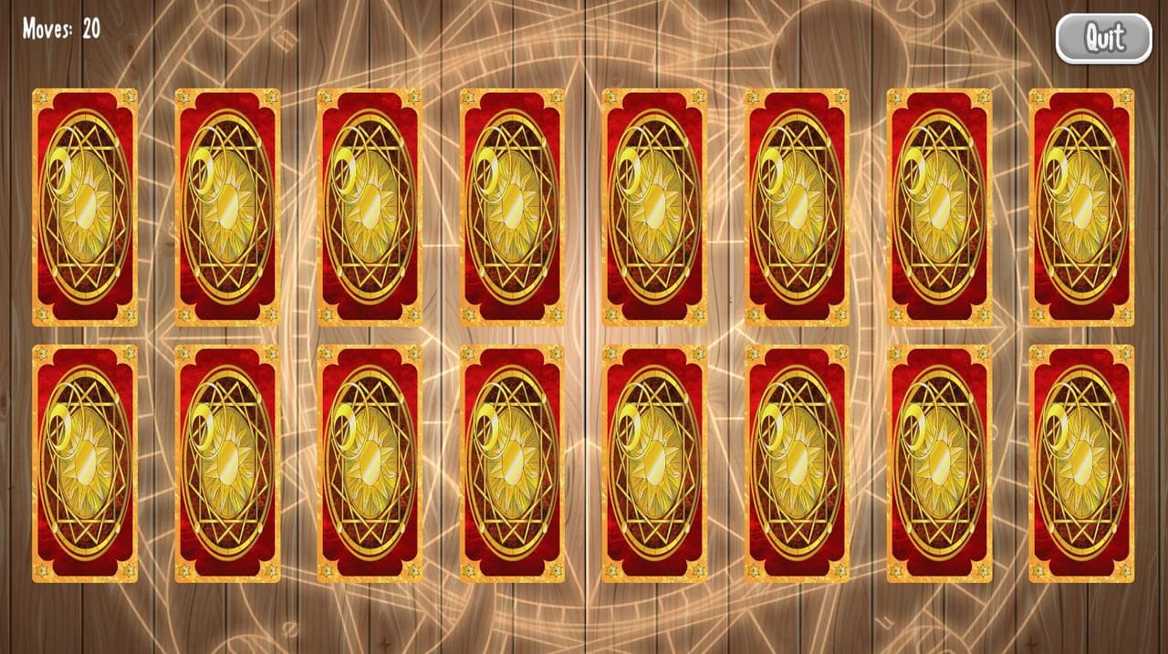 CardCaptor Sakura Memory Game