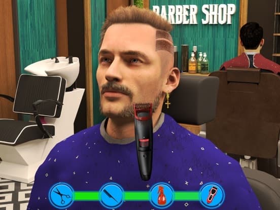 Barber Shop Hair Cut Sim Games screenshot 3