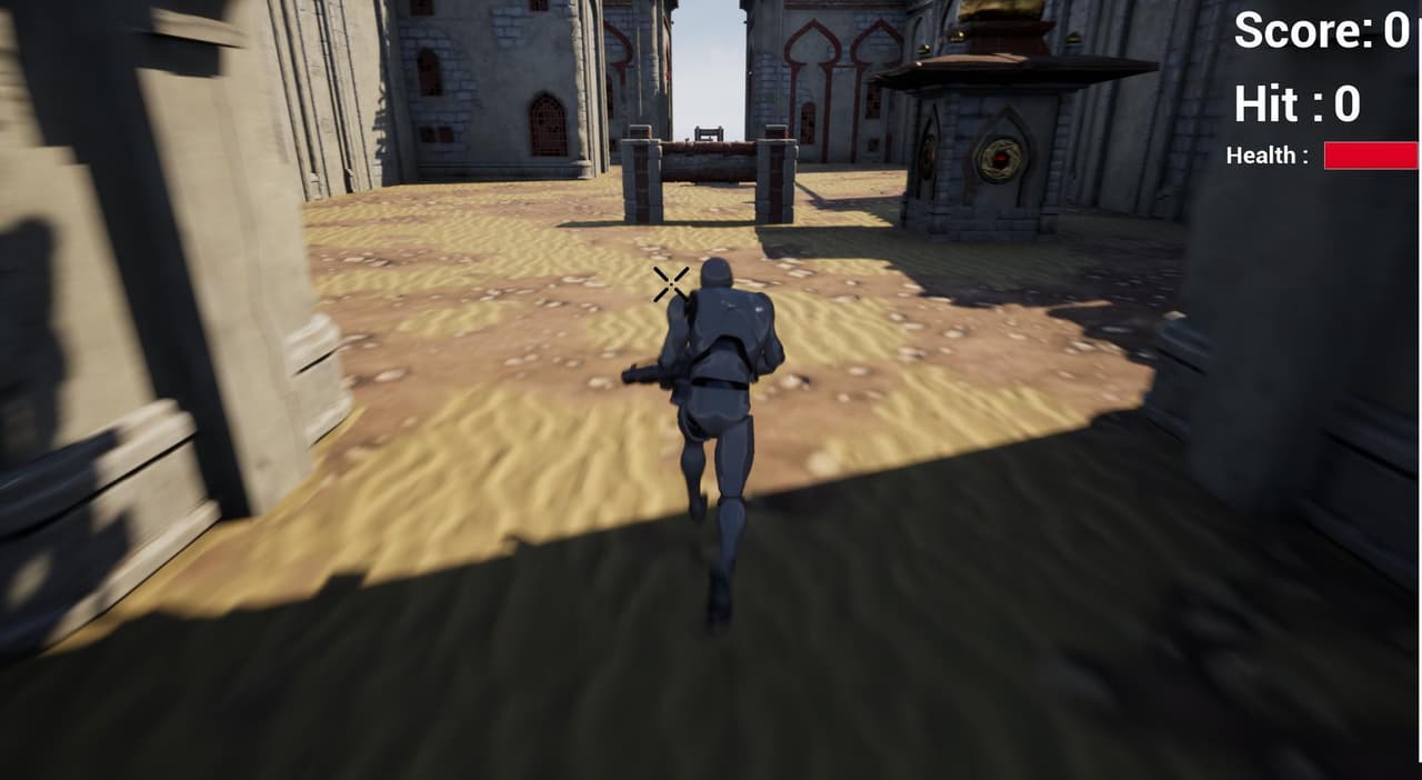 Runner Shooter Flying