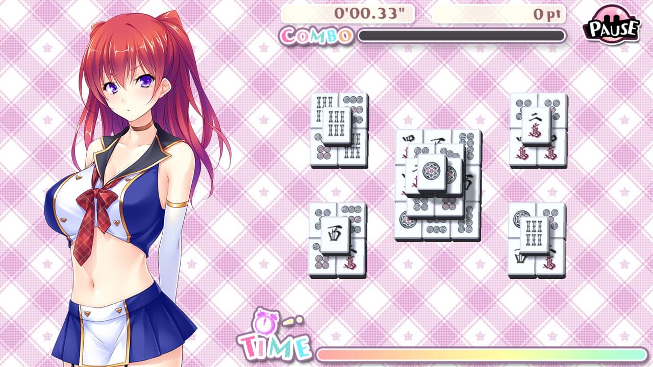 Delicious! Pretty Girls Mahjong Solitaire screenshot 6