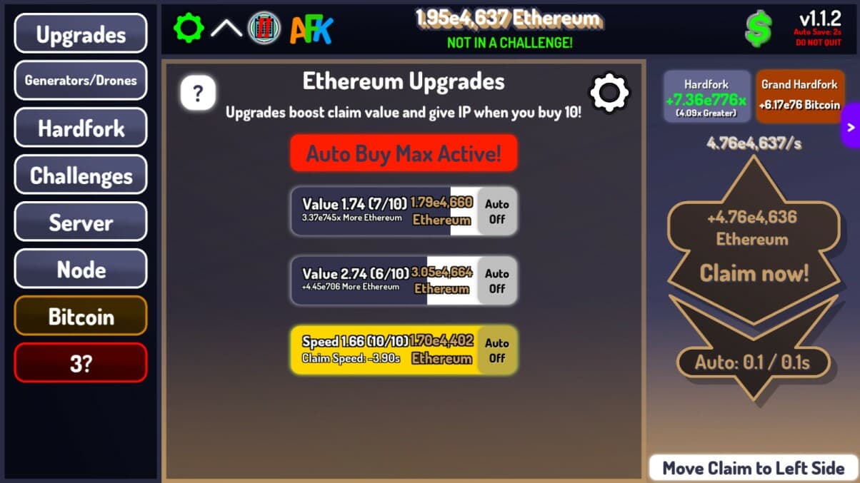 CryptoClickers: Crypto Idle Game screenshot 2