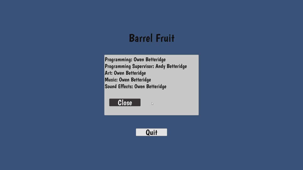 Barrel Fruit. Game for MarkJam#5. screenshot 4