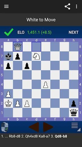 Fun Chess Puzzles Pro (Tactics) screenshot 3