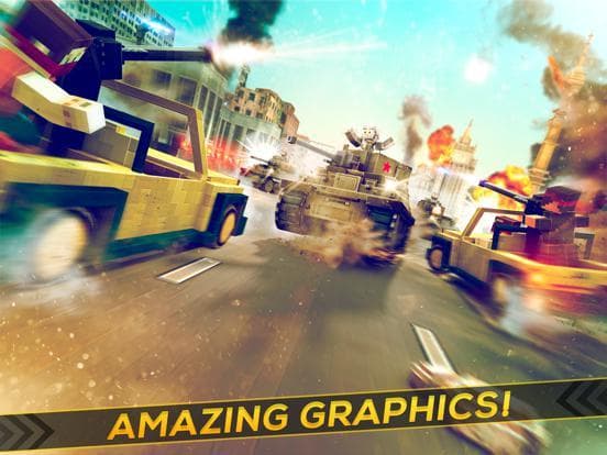 Tank Simulator 2016 | Blocky Tanki Racing Battle screenshot 4