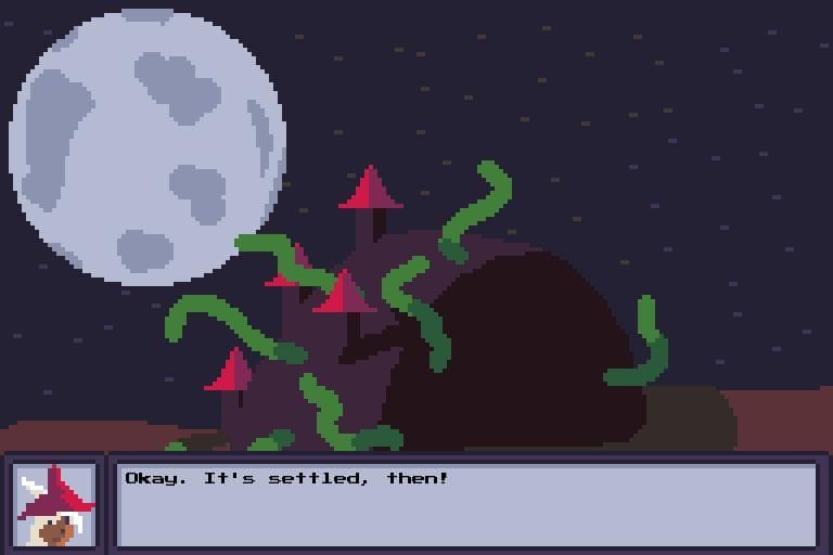 Nocturnal Rapier Deflector and The Lonesome Witch screenshot 2