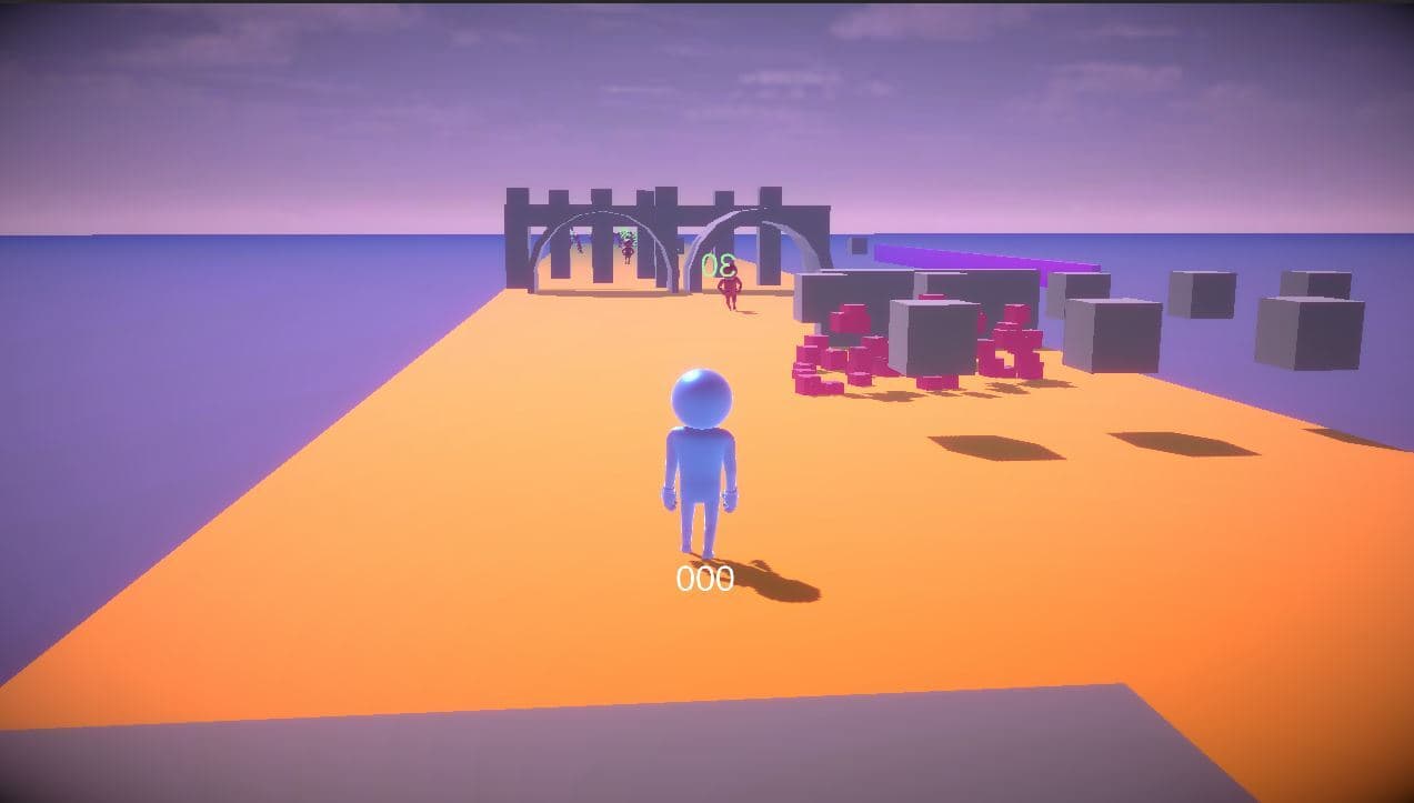 Skyroad AI Game