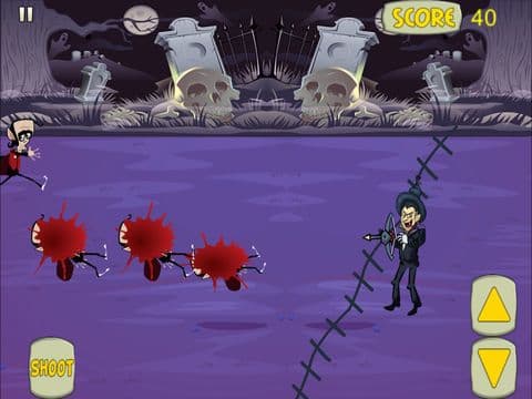 Vampire Attack Defense Shootout - The Last Mans Diaries Free screenshot 5