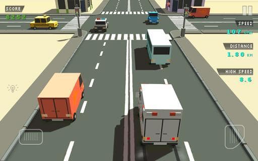 Blocky Traffic Racer screenshot 3