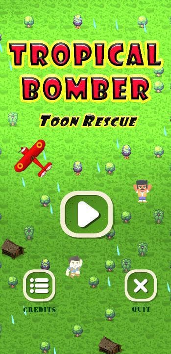 Tropical Bomber: Toon Rescue screenshot 2