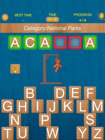 Hangman 2 Free - Ultimate Happy Hang Man Challenged Gaming App screenshot 2
