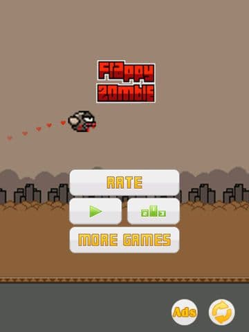 Flying Zombie - Tap, Flap, and Win! screenshot 2