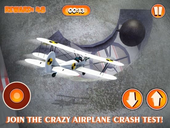 Plane Crashing Test Simulator 3D screenshot 2