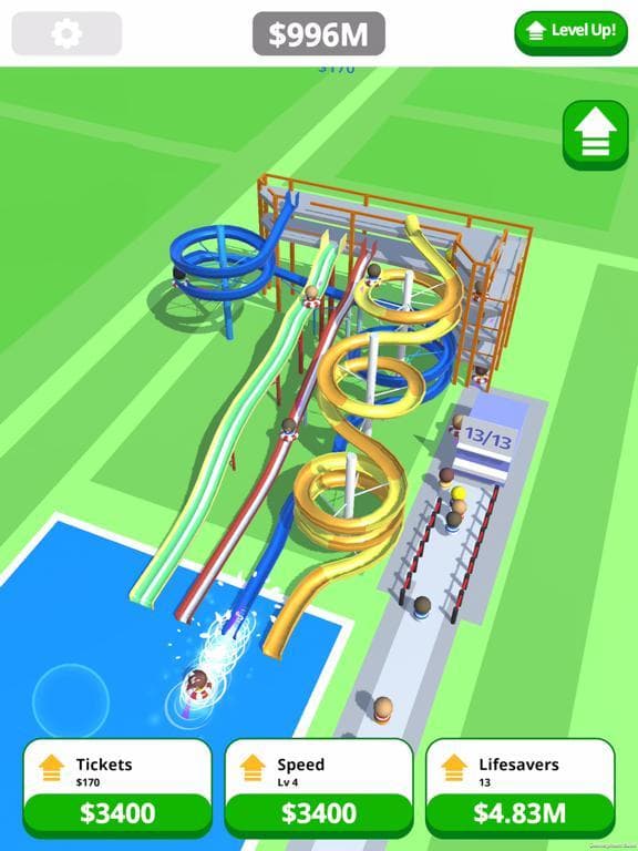 Idle Tap Splash Park screenshot 4