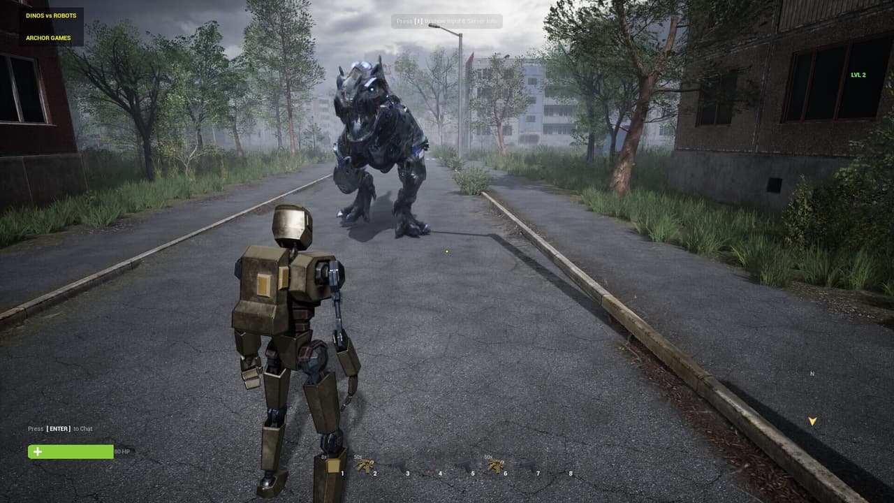 DINOS vs ROBOTS screenshot 2