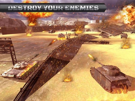 Tank Battle 2018: Desert War screenshot 3