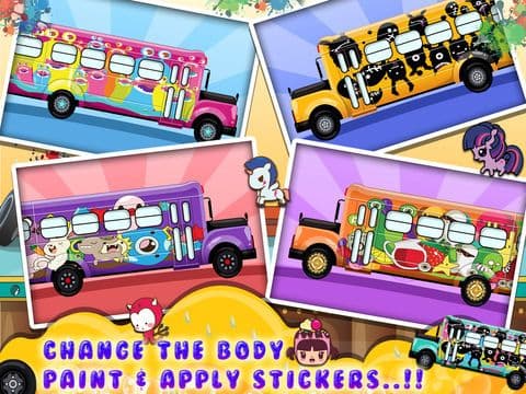 Baby School Bus Wash screenshot 4