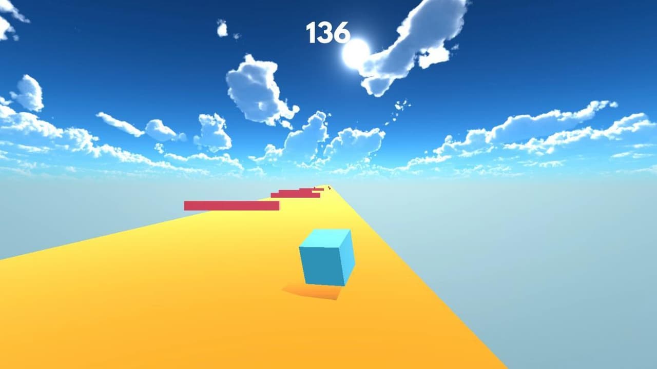 Cube Runner 3D (FluxyGames) screenshot 2