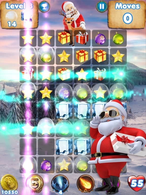 Santa Claus Calls You - 3D christmas games tracker screenshot 5