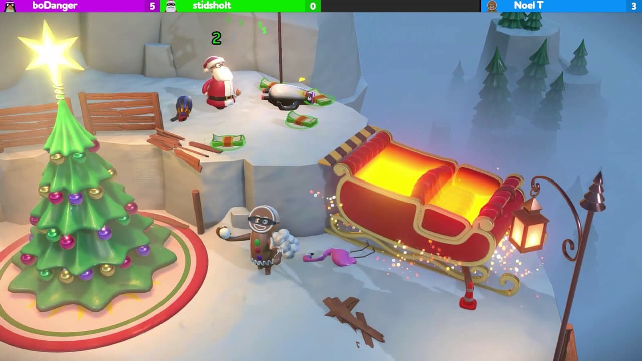 Rubber Bandits: Christmas Prologue screenshot 2
