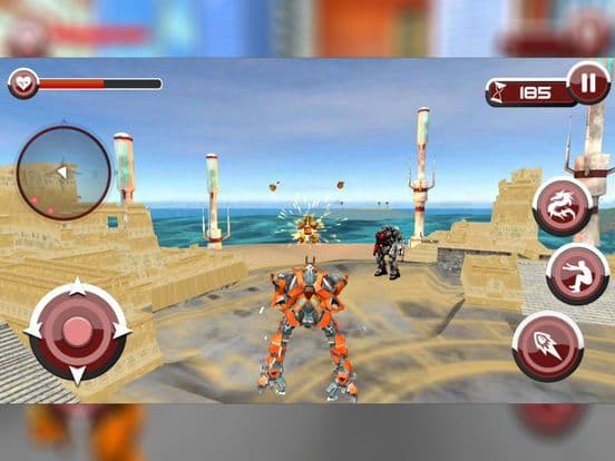 Sea Dragon Robot Transform War screenshot 4