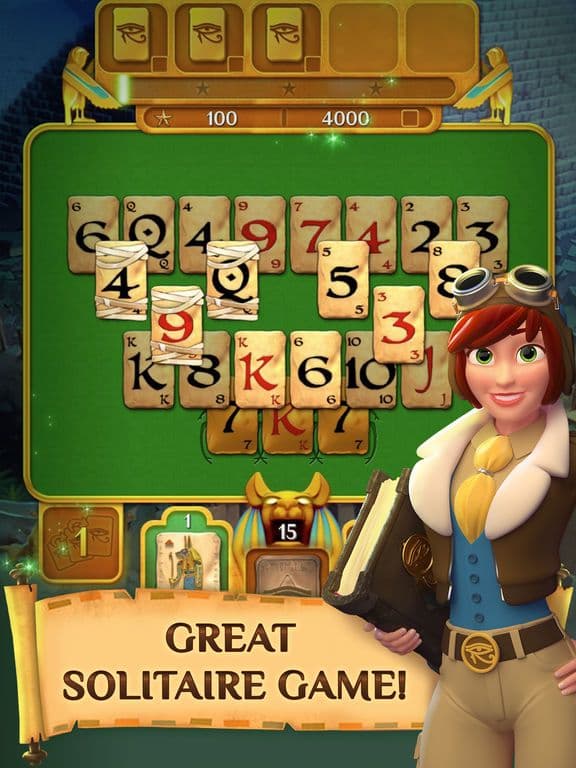 Pyramid Solitaire Saga screenshot 2