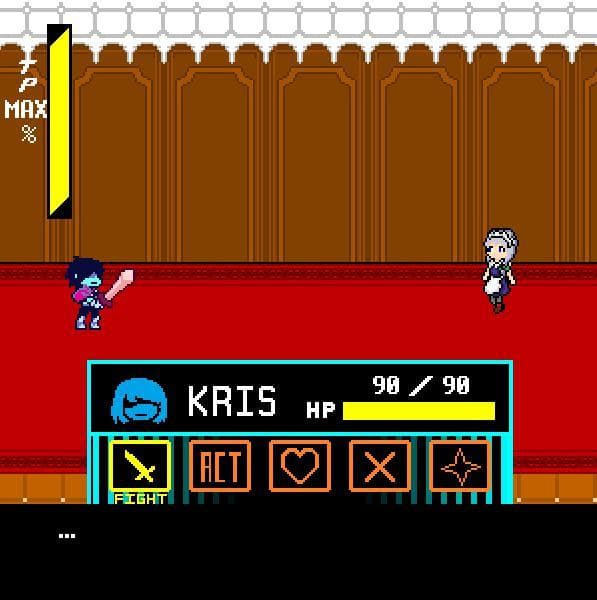 Deltarune Sakuya Battle(Demo) screenshot 2