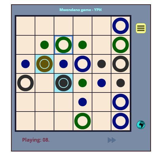 Mwendano Web version logic game screenshot 2