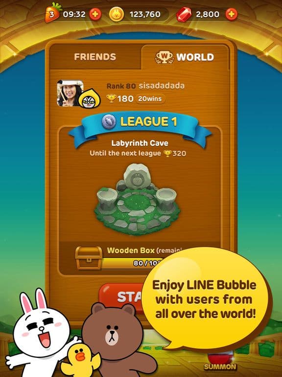 LINE Bubble!