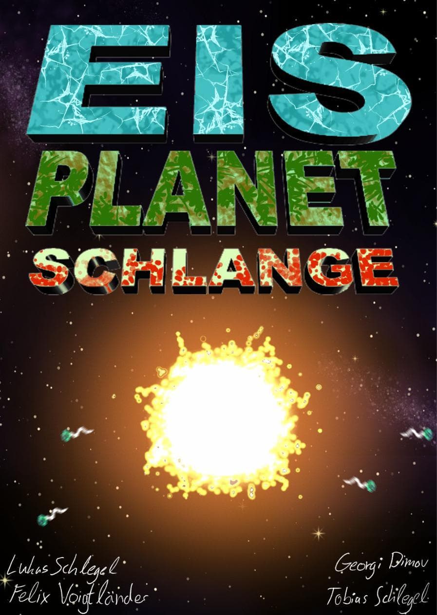 Eis Planet Schlange