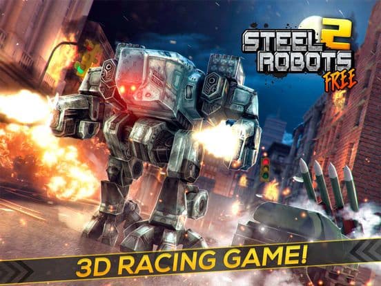 Steel Robots 2 . War Robot Fighting Game vs Tanks screenshot 2