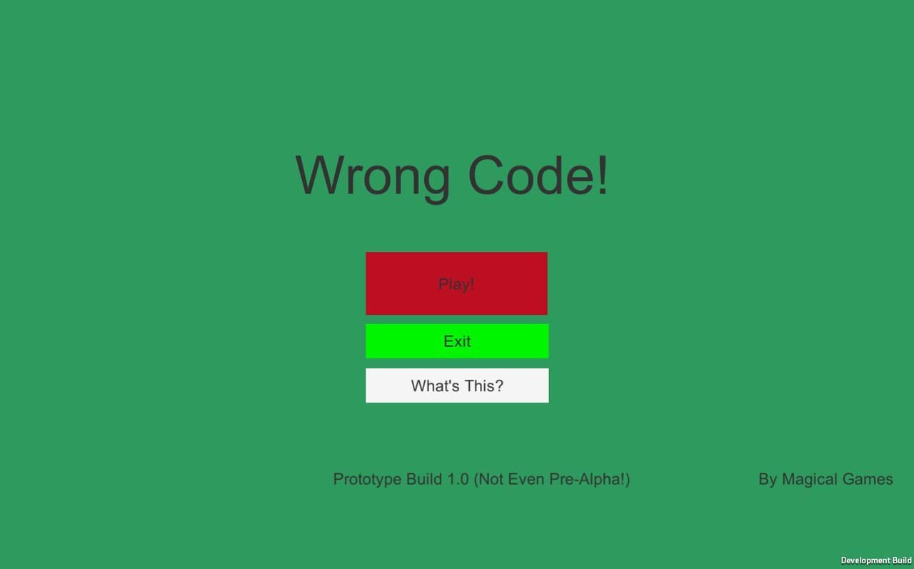 Wrong Code! screenshot 2