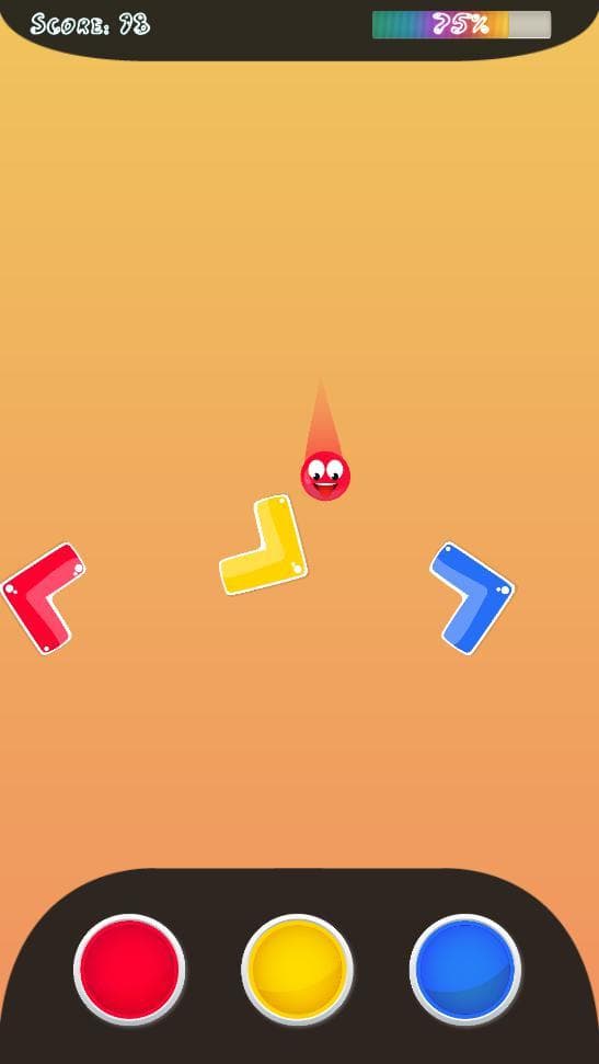 Color Ball: Crazy Faces screenshot 2