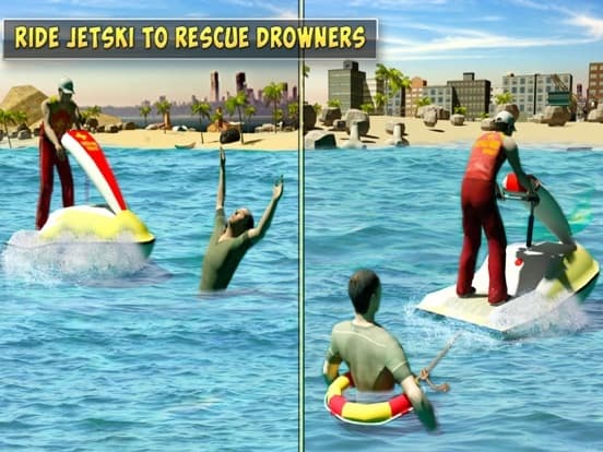 Summer Coast Guard 3D: Jet Ski Rescue Simulator screenshot 4