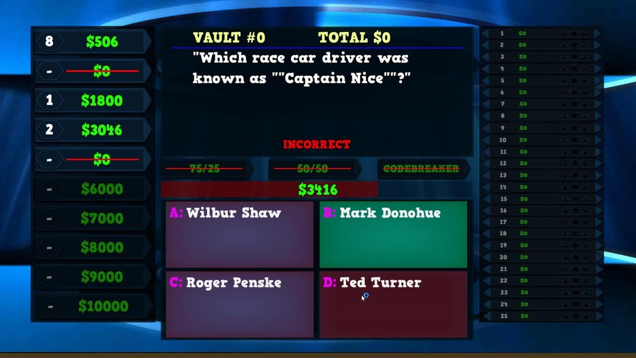 Trivia Vault: Auto Racing Trivia screenshot 5