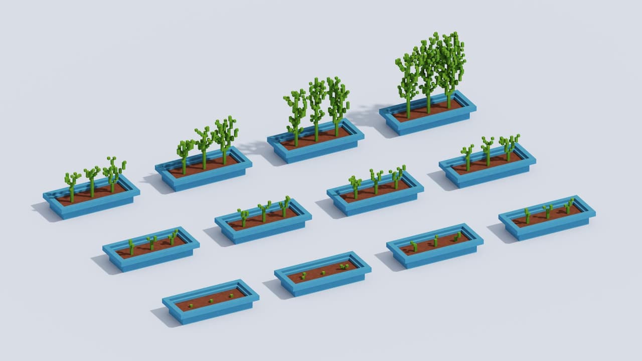 Voxel Plantation Plant T2 screenshot 4