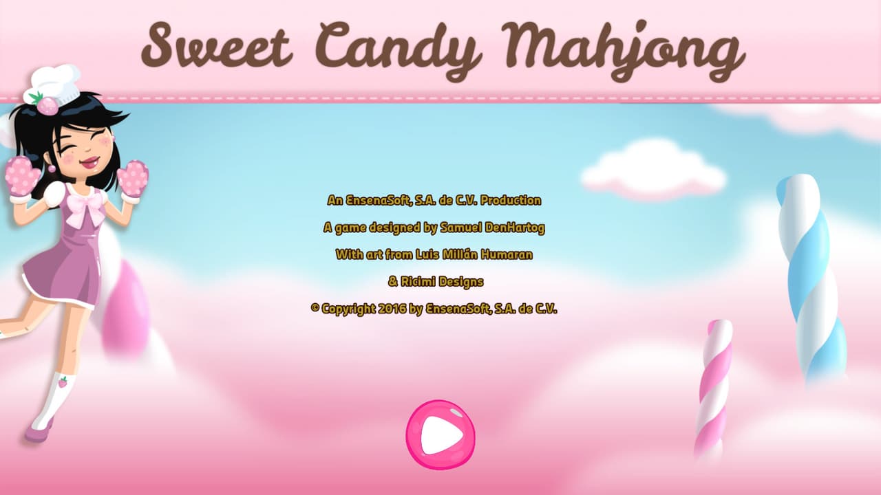 Sweet Candy Mahjong screenshot 2