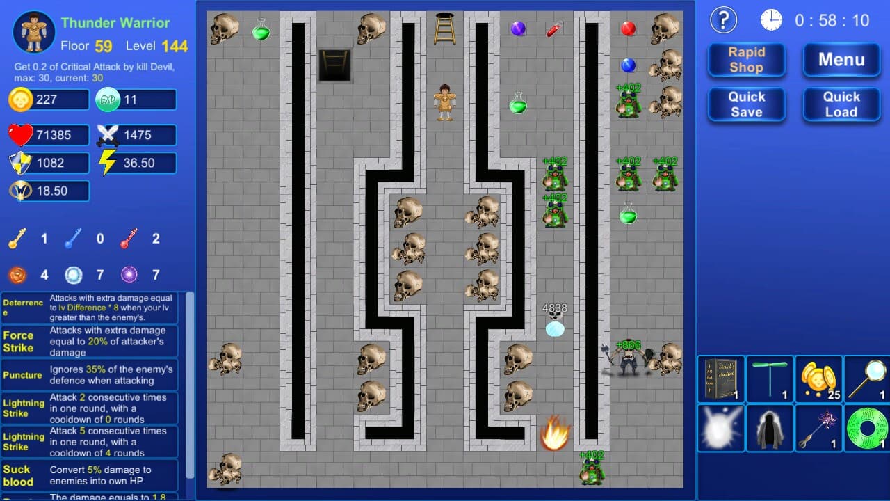 Magic Tower (Destroy the Wormhole) screenshot 3