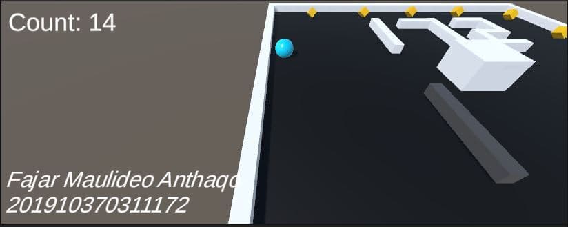 Pengantar Game - Roll a Ball 2019-172 screenshot 2
