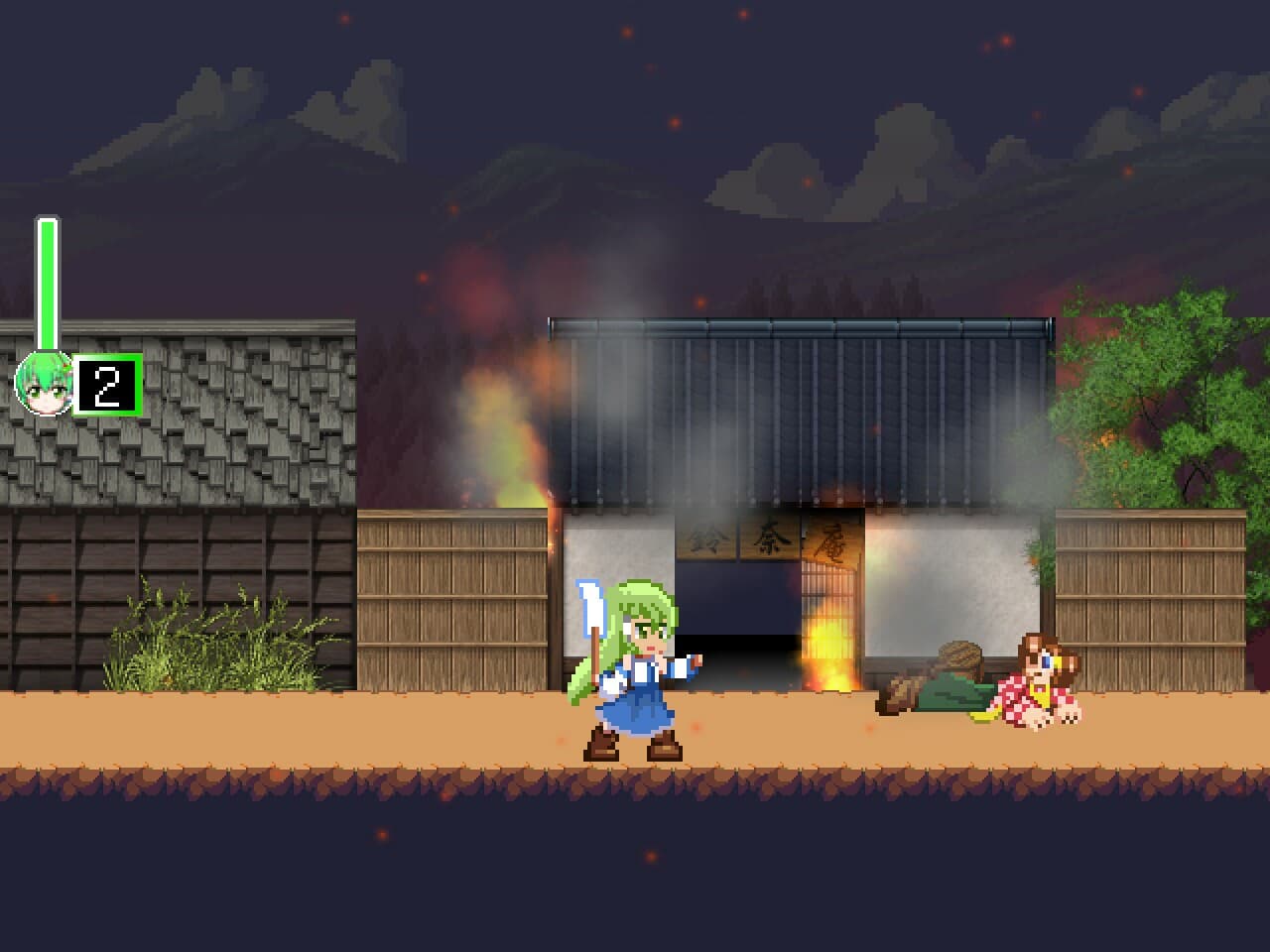 Sanae Toumaden X screenshot 2