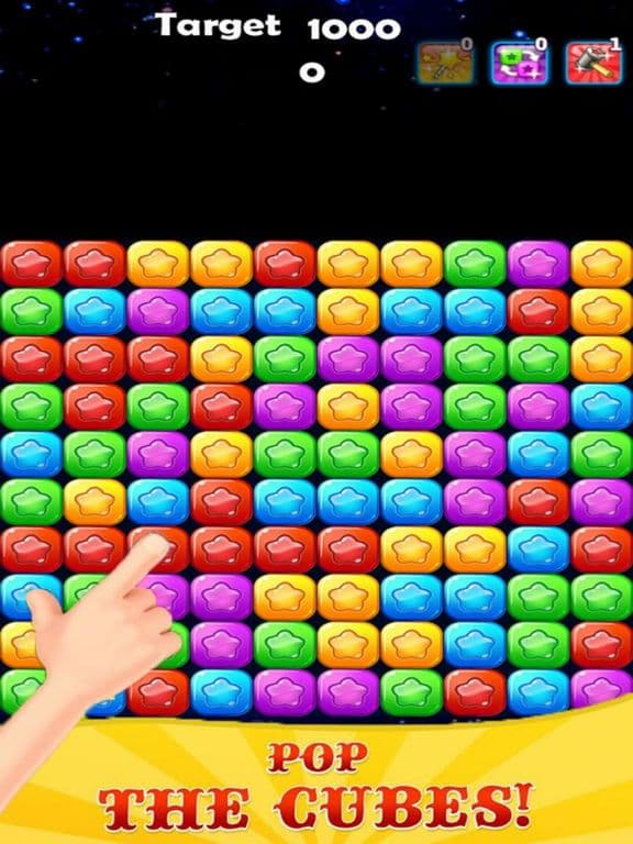 Cube Start Pop Finger screenshot 2