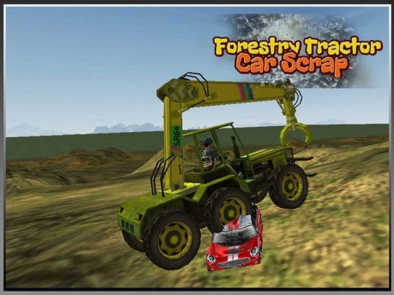 Forestry Tractor Car Scrap screenshot 3