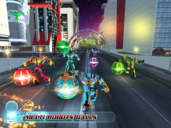 Transforming Robot Ball War screenshot 2