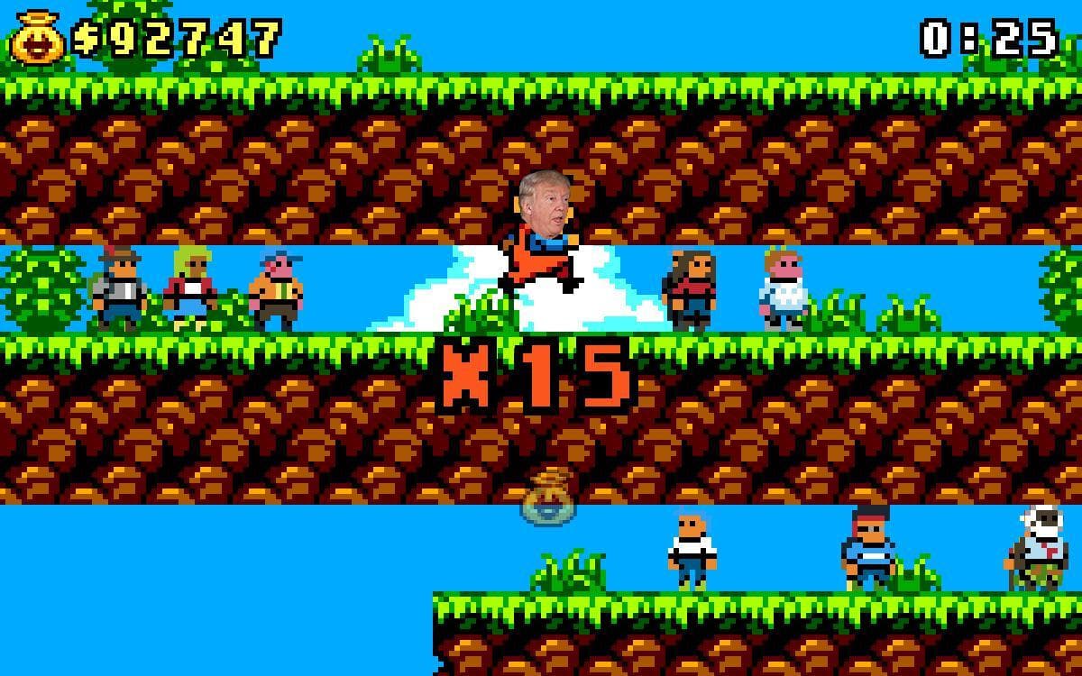 Trump Jump (One Happy Giant) screenshot 3