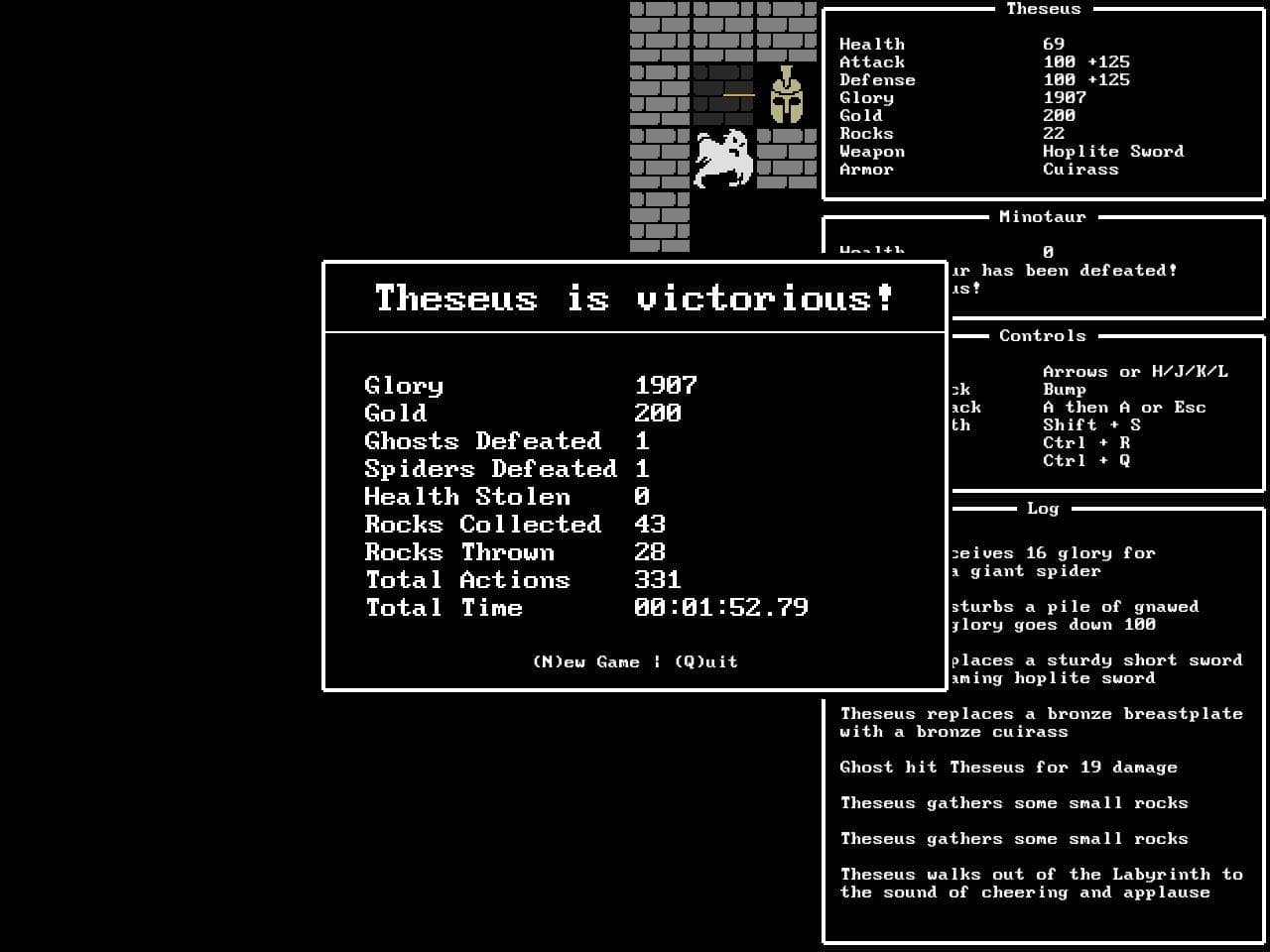 MinotaurRL screenshot 3