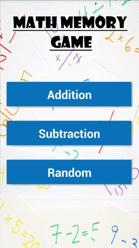 Math Memory Game screenshot 2