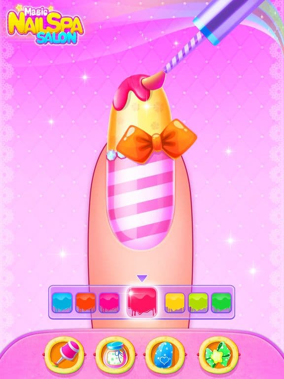 Magic Nail Salon: Girls Makeover Games screenshot 5