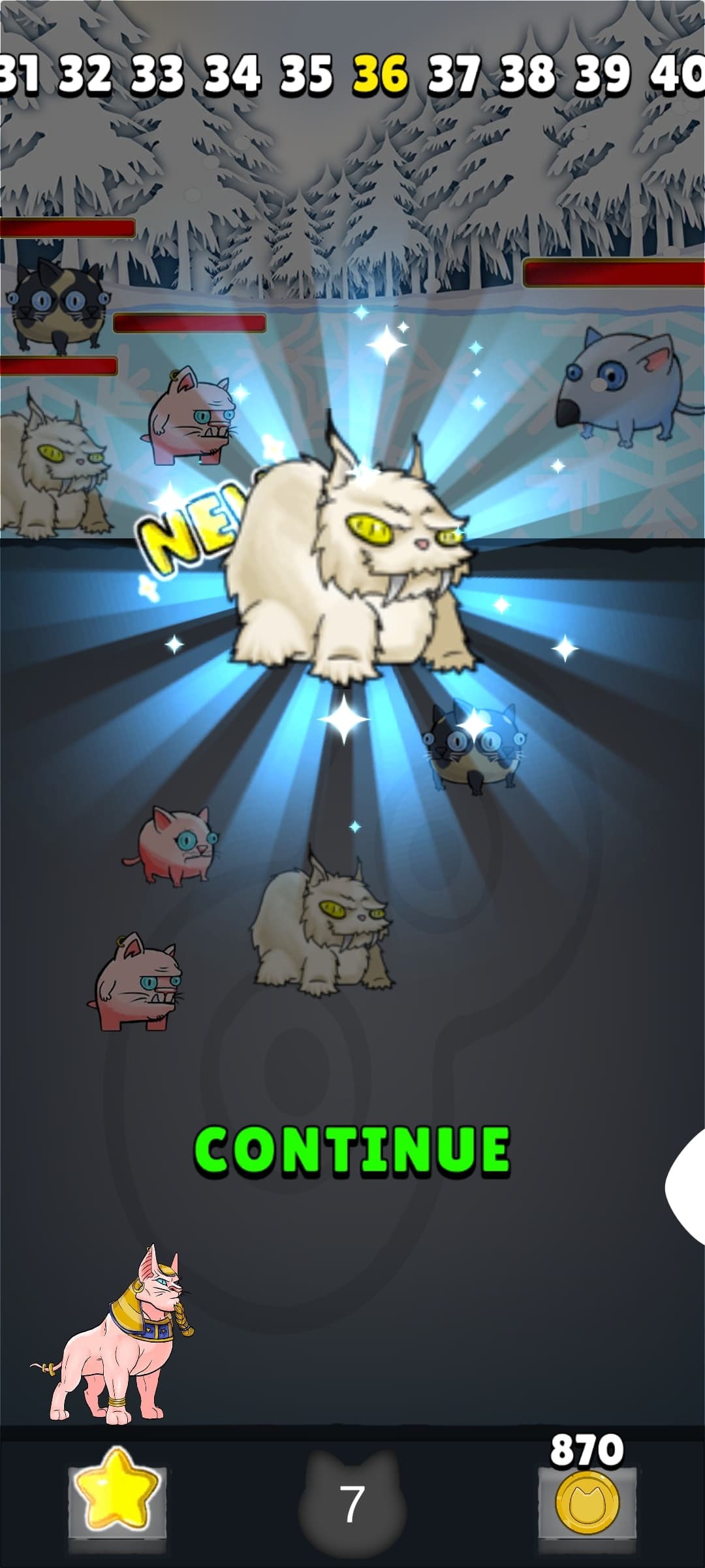 Merge Mutant Cats screenshot 2