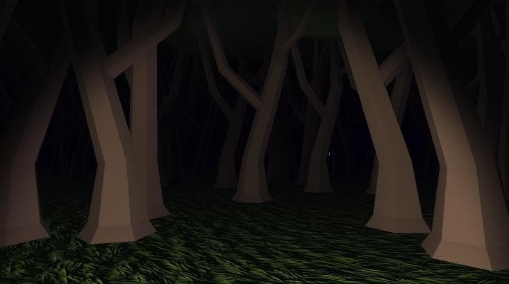 Spooky Procedural Forest Walking Simulator