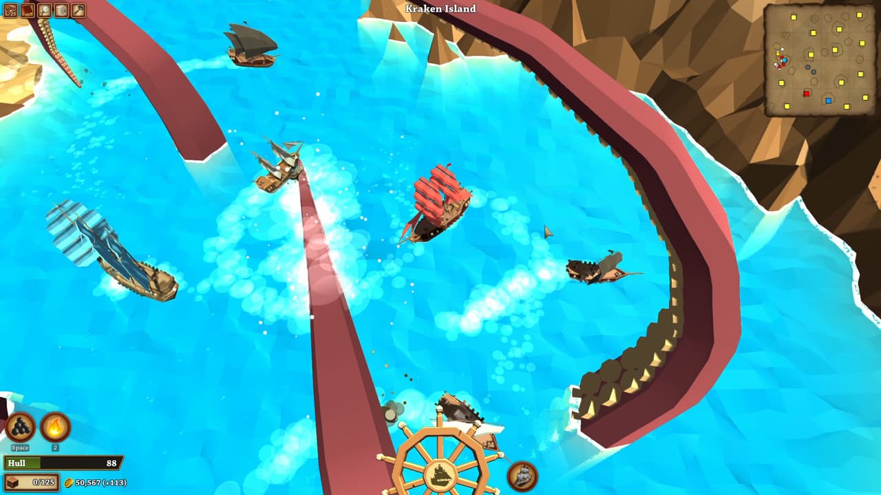 Pirates of the Polygon Sea screenshot 2