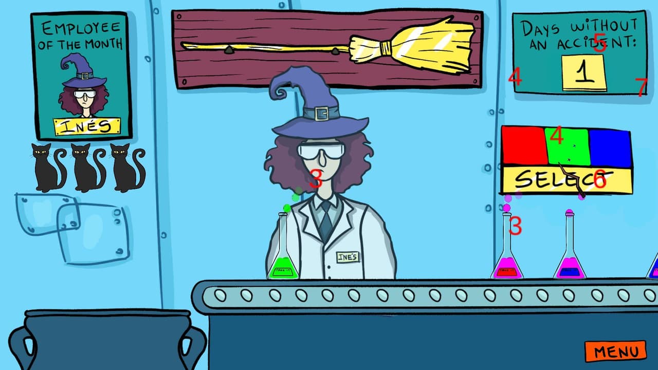 Ines Table´s Unstable Potion Factory screenshot 2